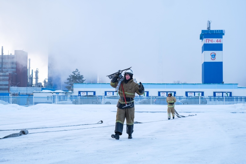 В Нижнекамске появилась «школа» пожарных