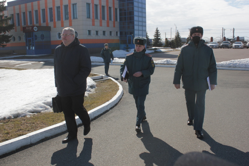 В Татарстане специалисты МЧС наблюдают за весенним половодьем с воздуха