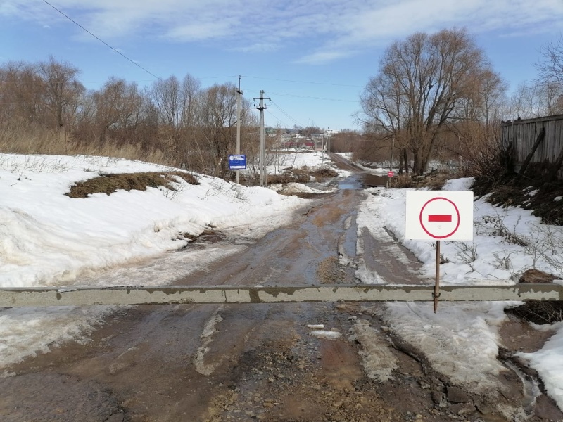 На контроле - подтопление низководных мостов в Буинском районе и участка дороги в Арском районе