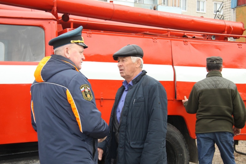 Пожарный автомобиль для добровольцев из Больших Ачасыр