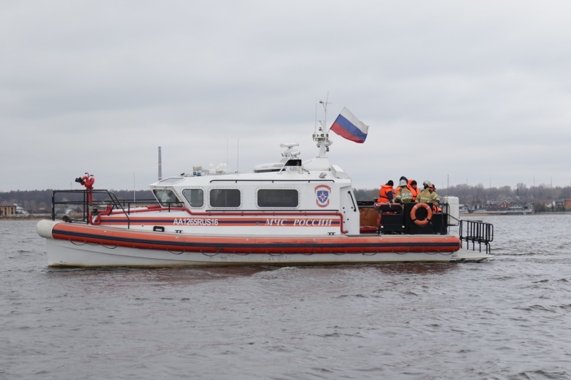 Условный пожар потушили при помощи «Лидера»