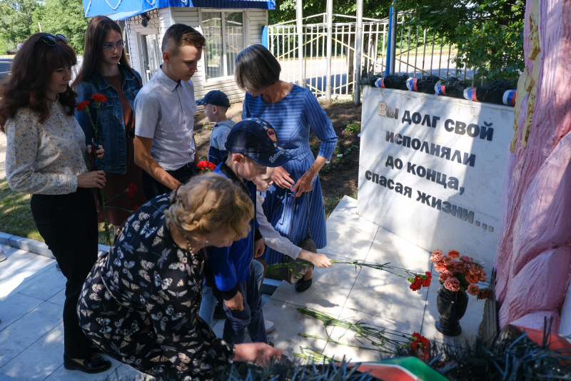 В Нижнекамске чтят память пожарных-героев