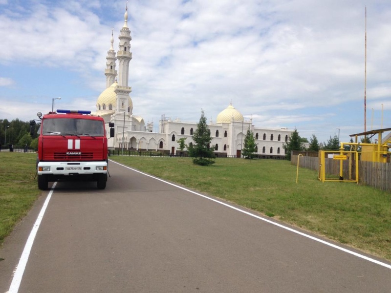 Сотрудники МЧС обеспечили безопасность праздничных мероприятий в Спасском районе