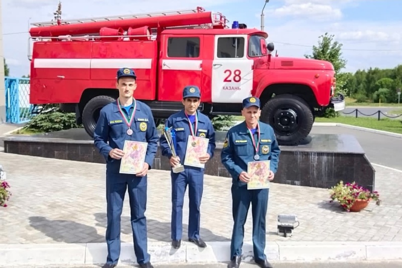 Абсолютными победителями республиканского конкурса стали нижнекамские огнеборцы