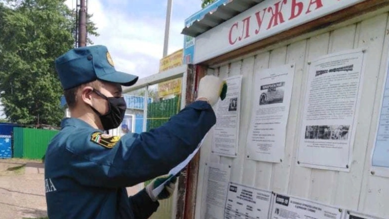 Пожарно-профилактическая работа продолжается