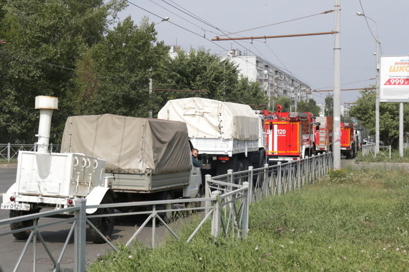 Татарстанские пожарные отправились в Мордовию для усиления группировки МЧС России