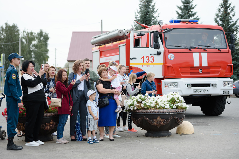 День знаний в Тетюшском госколледже гражданской защиты