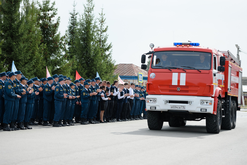 День знаний в Тетюшском госколледже гражданской защиты