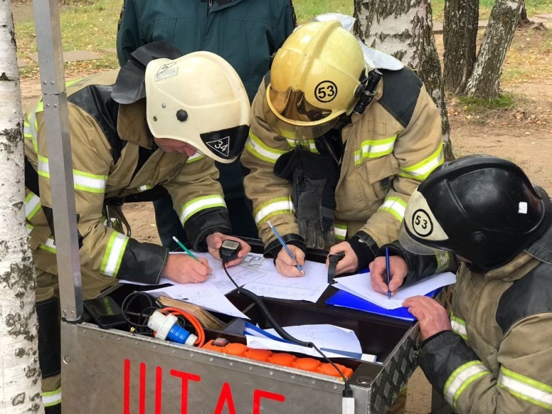 Пожарная тревога  в школе оказалась учебной