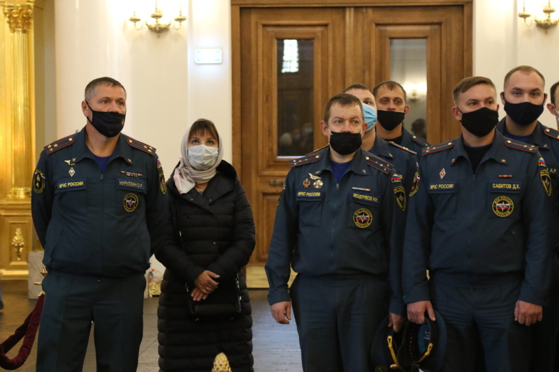 В православных храмах Татарстана прошли благодарственные молебны в честь заступницы от огня