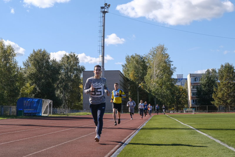 Пожарные Нижнекамска соревновались в кроссе