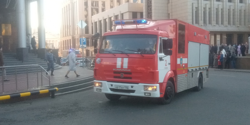 В Верховном суде Татарстана прошли пожарные учения