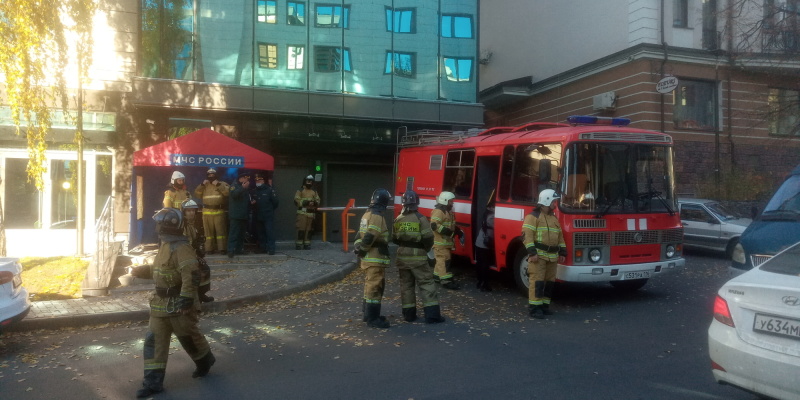 В Верховном суде Татарстана прошли пожарные учения