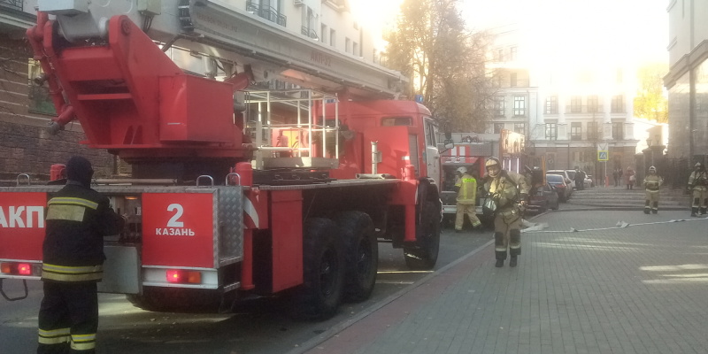 В Верховном суде Татарстана прошли пожарные учения