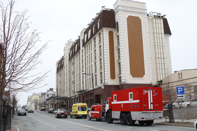 Пожарно-тактические учения в отеле ««Courtyard by Marriott Kazan Kremlin»