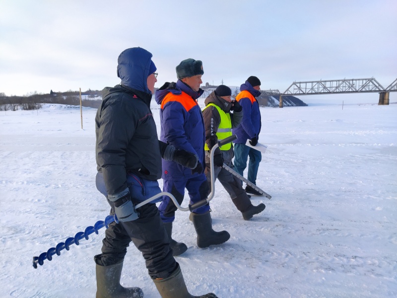 В республике открыты две ледовые переправы