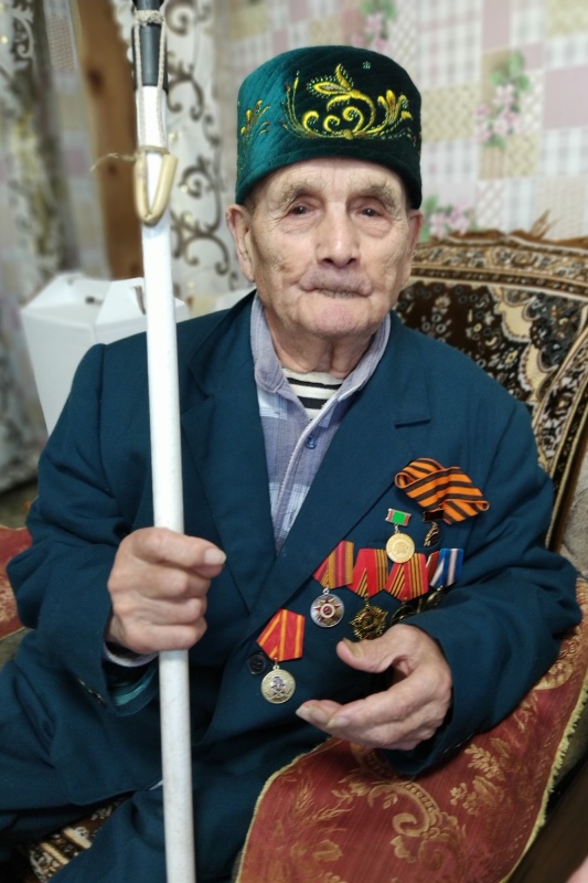 В Зеленодольском гарнизоне поздравили с наступающим Новым годом 92-летнего ветерана