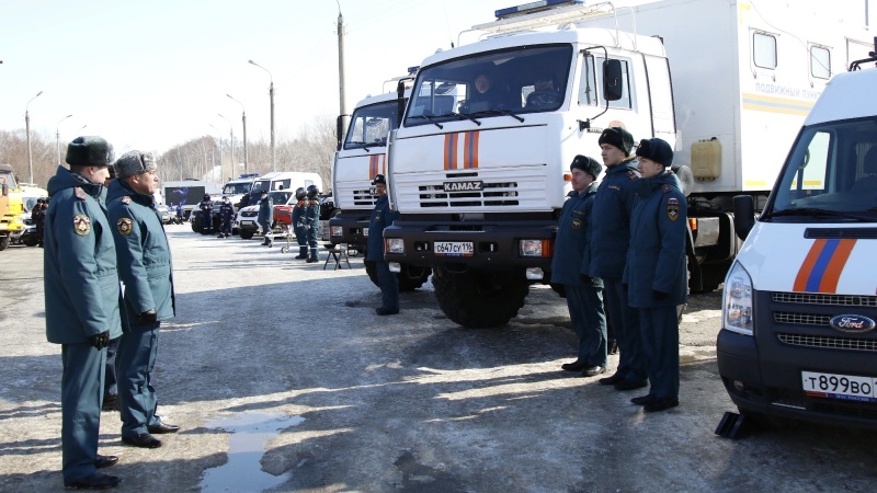 В Казани прошёл смотр готовности сил и средств территориальной подсистемы РСЧС к паводкоопасному и пожароопасному сезону