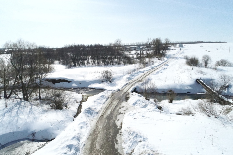 Мониторинг ледовой обстановки в селе Черемышево Пестречинского района