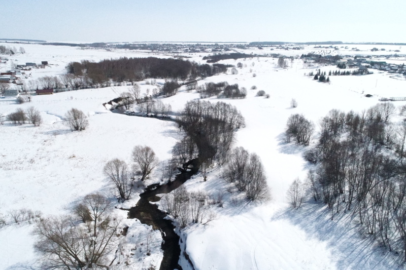 Мониторинг ледовой обстановки в селе Черемышево Пестречинского района