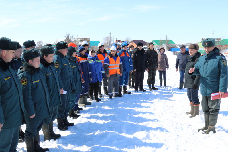 Взрывные работы на малых реках республики в период паводка уже начались