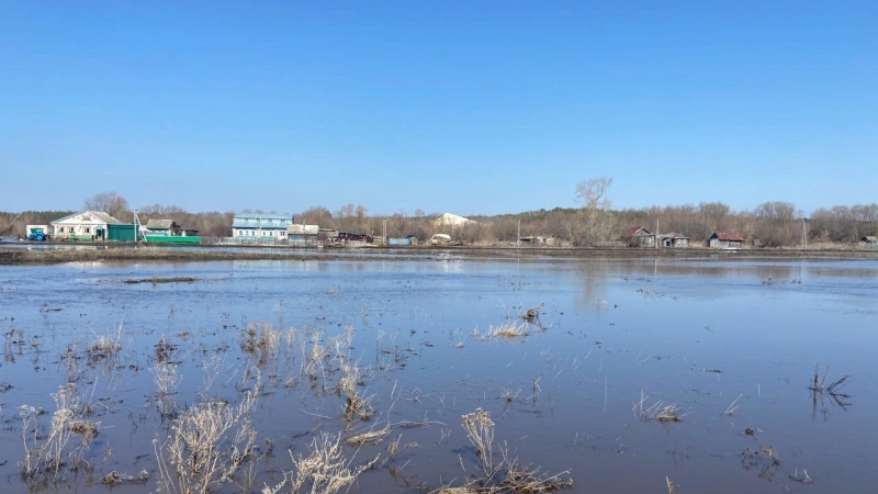 На контроле – подтопление дорожного полотна в н.п. Качелино Арского района, 16 огородных участков в д. Татарское Танаево Зеленодольского района, 3 огородных участков в с. Ембулатово Буинского района