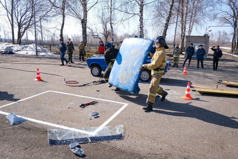 Нижнекамские огнеборцы в призёрах республиканских соревнований