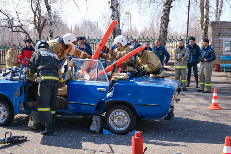 Нижнекамские огнеборцы в призёрах республиканских соревнований