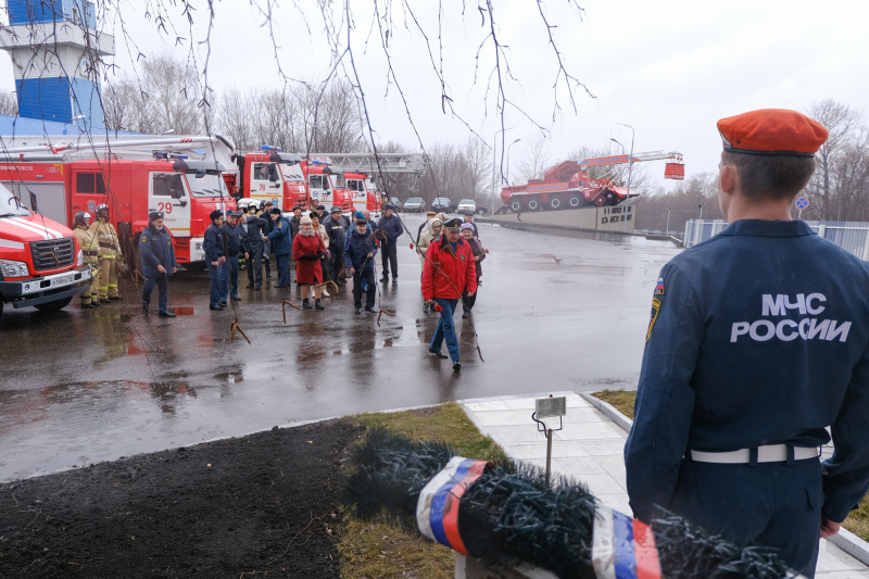 Почёт ветеранам противопожарной службы