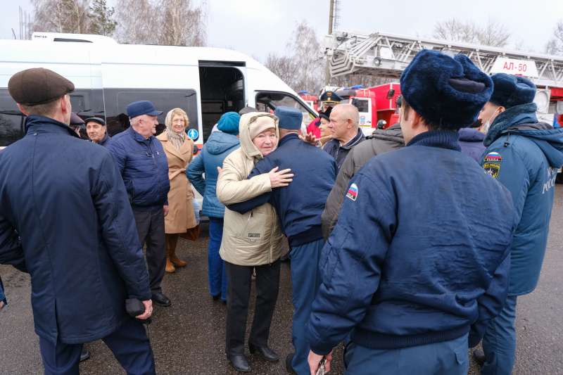 Почёт ветеранам противопожарной службы