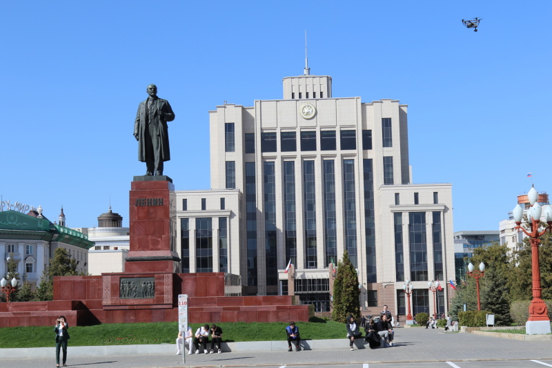 В акции "Бессмертный полк" приняли участие руководство и сотрудники Главного управления МЧС России по РТ