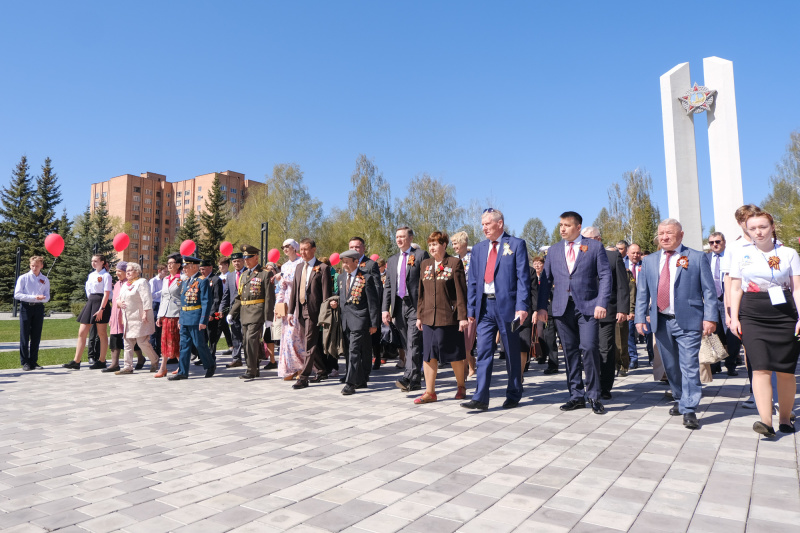 В ветеранском строю – старейший огнеборец Нижнекамска!