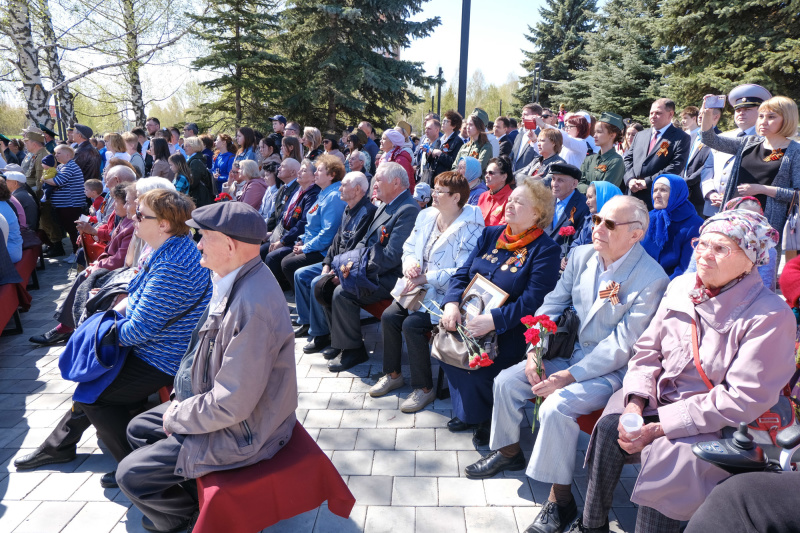 В ветеранском строю – старейший огнеборец Нижнекамска!