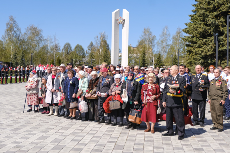 В ветеранском строю – старейший огнеборец Нижнекамска!