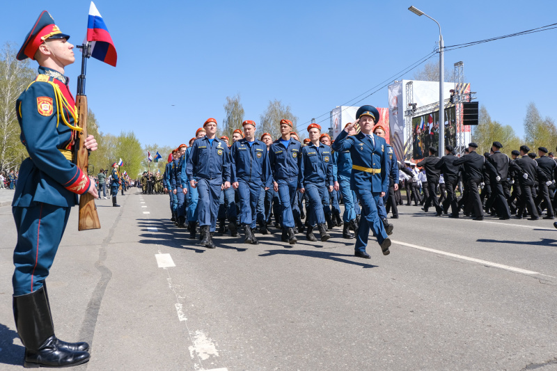 В ветеранском строю – старейший огнеборец Нижнекамска!