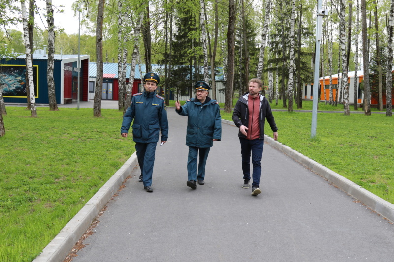 Инспекторы ГПН проверили состояние пожарной безопасности детского оздоровительного лагеря «Восток»