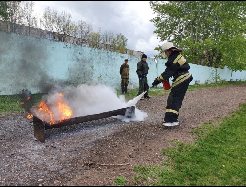 Дружины юных пожарных соревновались в Заинске