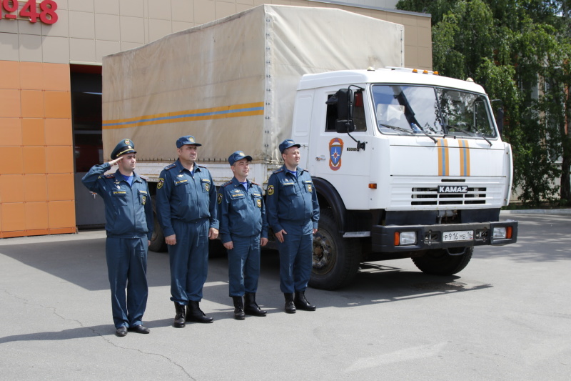 Техника для нужд Донбасса от МЧС