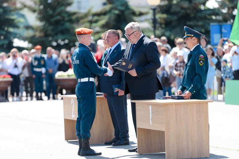 ТОРЖЕСТВЕННОЕ ВРУЧЕНИЕ ДИПЛОМОВ ВЫПУСКНИКАМ ТЕТЮШСКОГО ГОСУДАРСТВЕННОГО КОЛЛЕДЖА ГРАЖДАНСКОЙ ЗАЩИТЫ