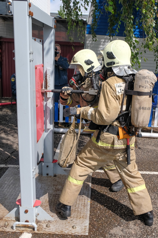 Лучшие газодымозащитники республики  стоят на страже нижнекамского промышленного комплекса