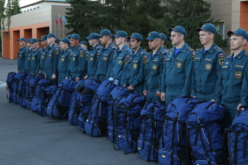 Татарстанские пожарные отправились в Нижегородскую область для усиления группировки МЧС России в борьбе с природными пожарами