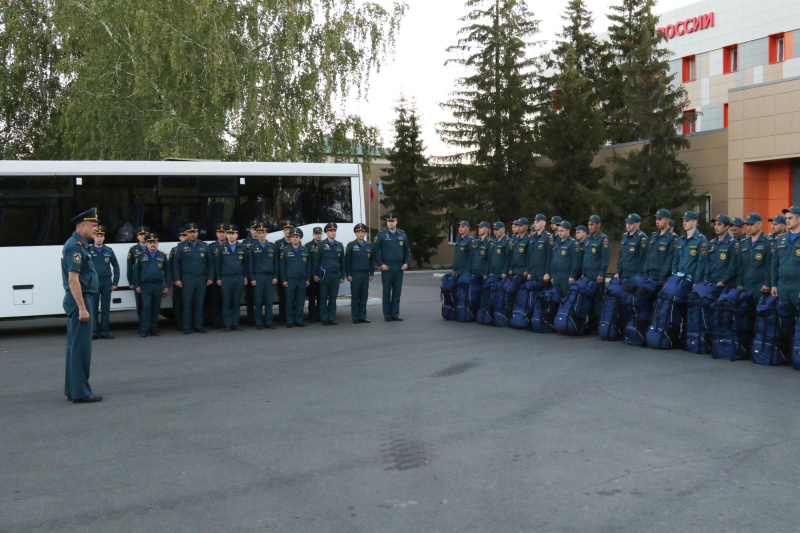 Татарстанские пожарные отправились в Нижегородскую область для усиления группировки МЧС России в борьбе с природными пожарами