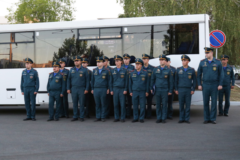 Татарстанские пожарные отправились в Нижегородскую область для усиления группировки МЧС России в борьбе с природными пожарами