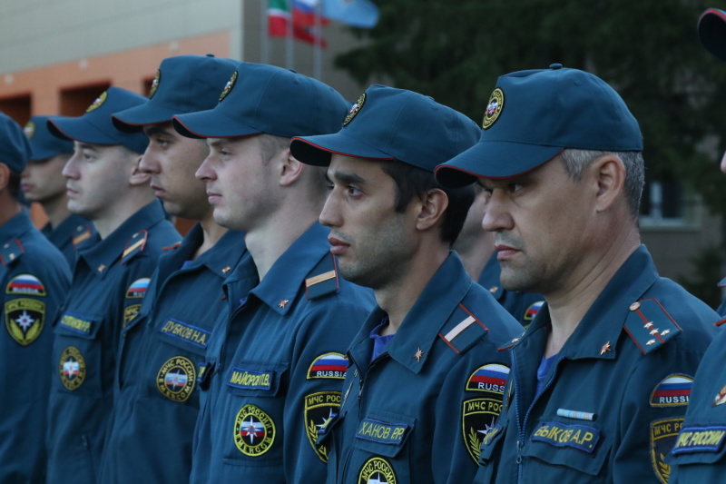 Татарстанские пожарные отправились в Нижегородскую область для усиления группировки МЧС России в борьбе с природными пожарами