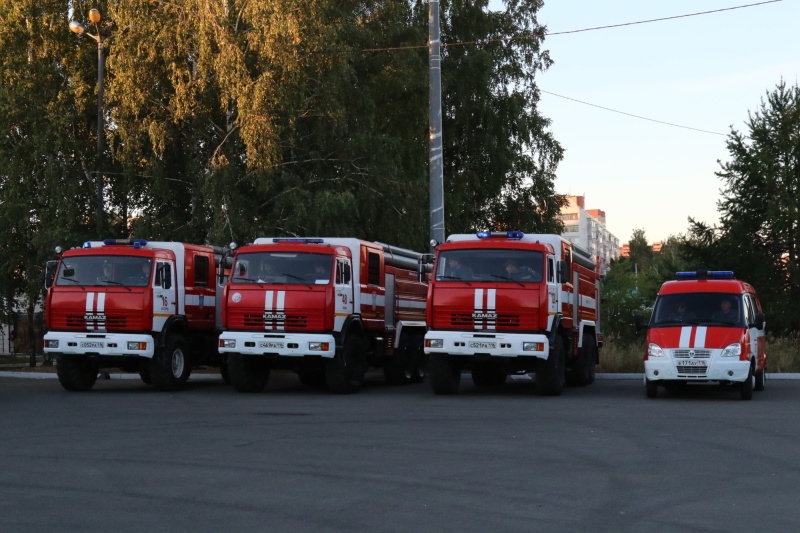 Татарстанские пожарные отправились в Нижегородскую область для усиления группировки МЧС России в борьбе с природными пожарами