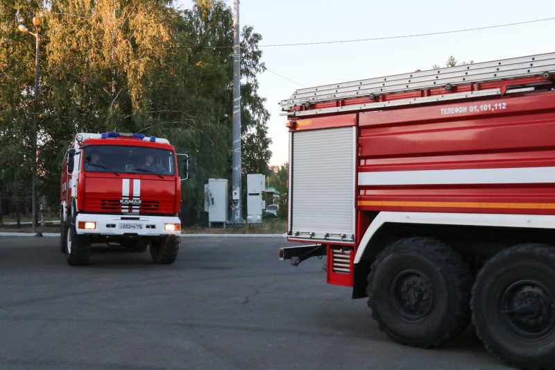 Татарстанские пожарные отправились в Нижегородскую область для усиления группировки МЧС России в борьбе с природными пожарами