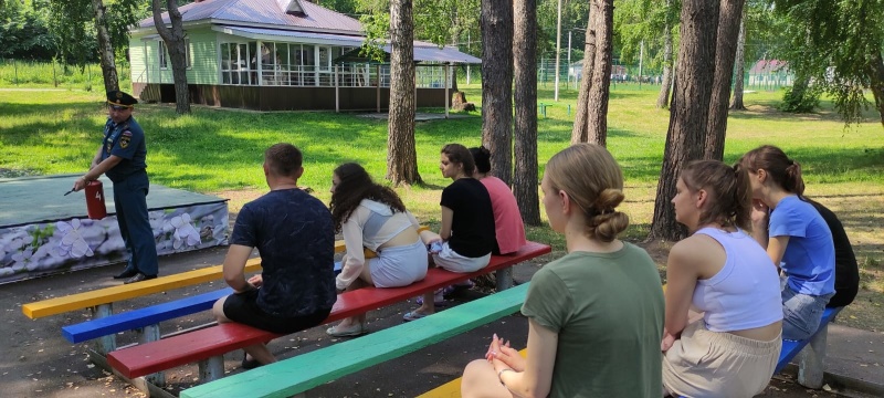 День безопасности в лагере «Болгар»