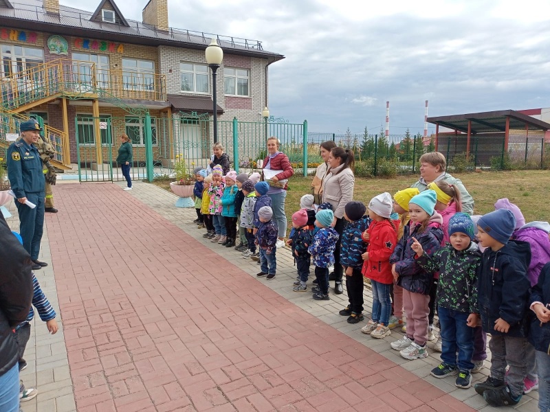 Занятия по безопасному поведению в дошкольных учреждениях продолжаются