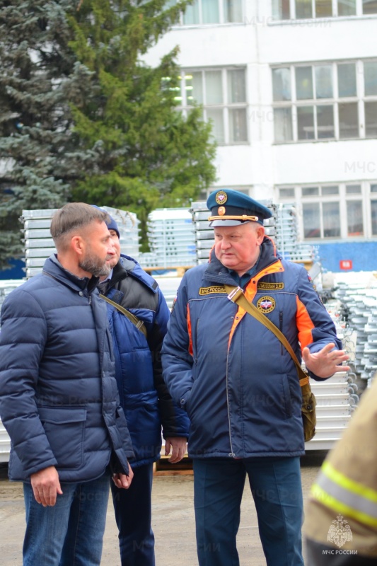 Тренировка по гражданской обороне в Зеленодольском районе