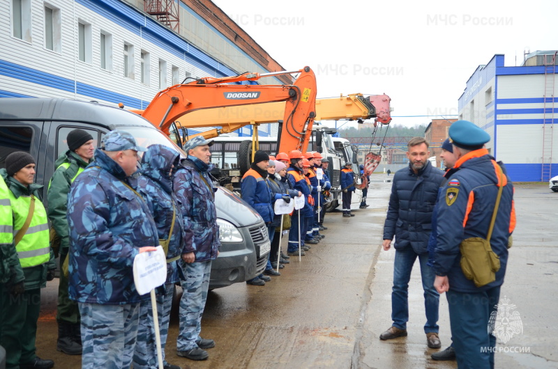 Тренировка по гражданской обороне в Зеленодольском районе